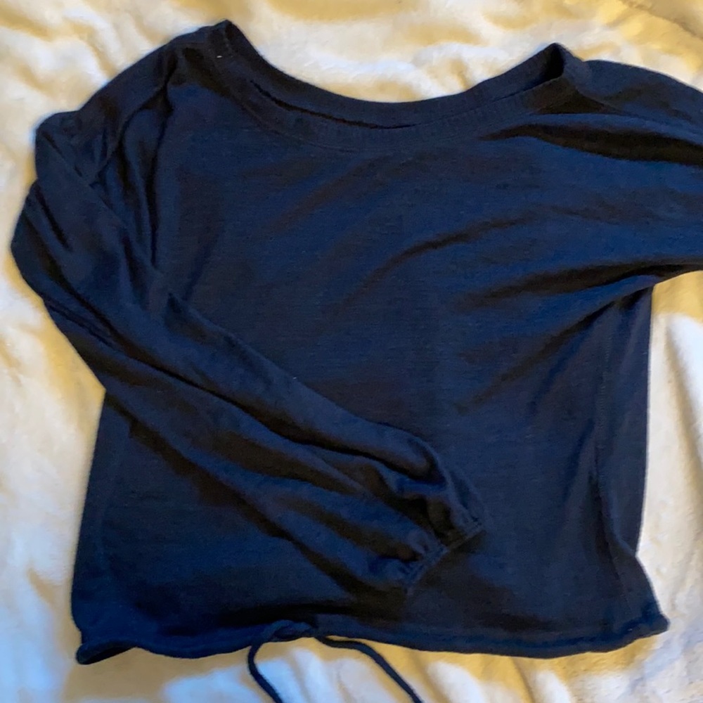 Abercrombie and Finch tie sweater